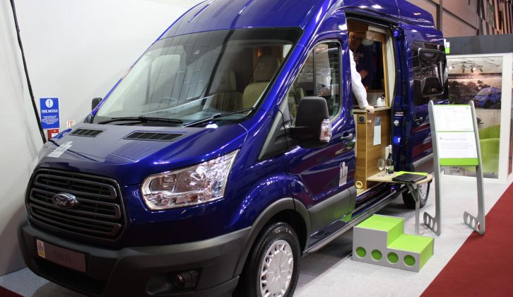The IH Motorhomes 598 RL was another Transit based campervan that caught the attention of Practical Motorhome's experts at the NEC Birmingham