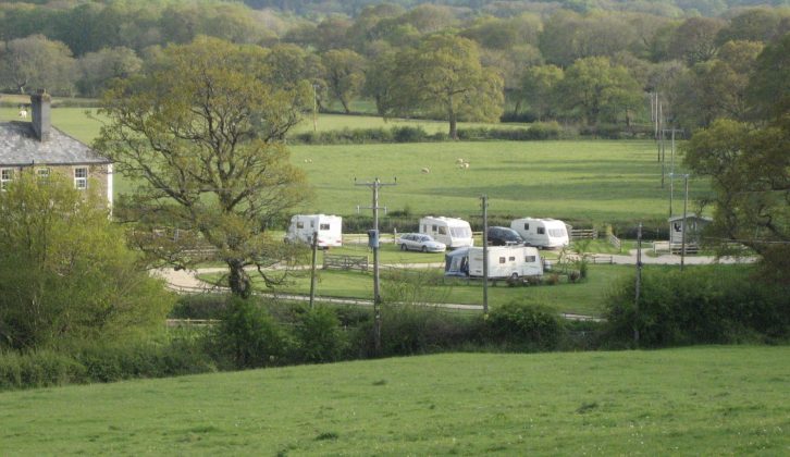The 2014 CL of the Year, Poole Farm, would be a lovely place for a quiet break in your 'van on the Devon/Cornwall border