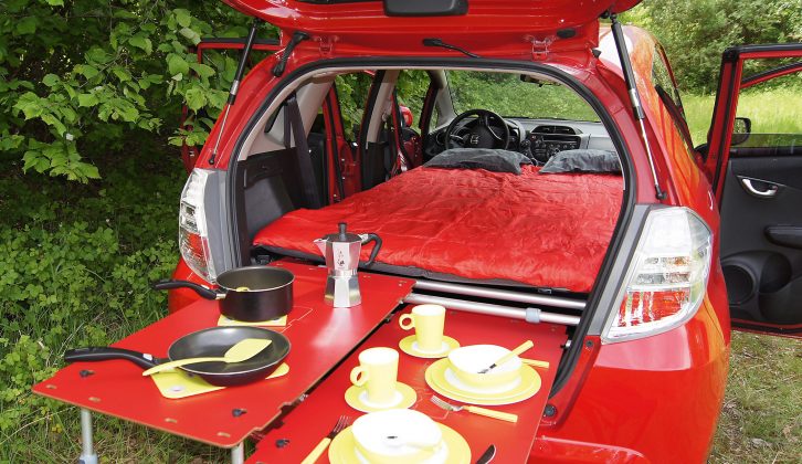Make a campervan from any hatchback with the Swiss RoomBox freeTech