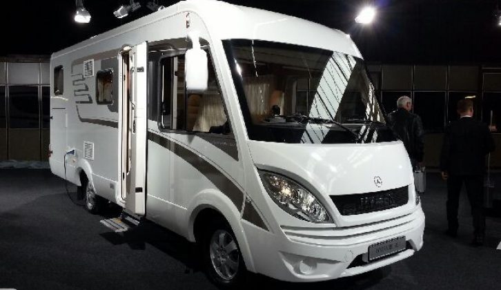 The surprise reveal at this Stuttgart event was the Hymer ML-I, a new A-class that will be in the UK in early 2015