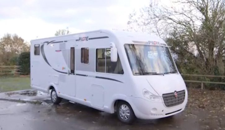 The habitation door is on the UK offside, but if you regularly tour Europe, that won't be an issue, says Practical Motorhome's Editor Niall Hampton