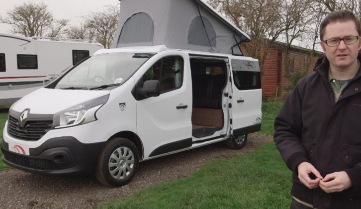 Tune in to see what Practical Motorhome's Editor makes of the Renault Trafic based Ellastone campervan from Derby based Hillside Leisure