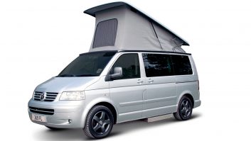 The GM Coachwork Panorama elevating-roof camper is a prototype van conversion designed for people with disabilities