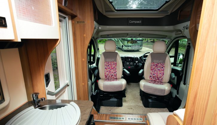 With its fixed double bed over a large garage, the Bailey Approach Compact 520 offers big 'van luxury in a small package – read Practical Motorhome's full test