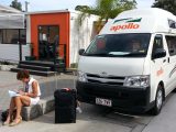 The motorhome hire company was the first port of call after landing in Australia – then it's time to hit the road!