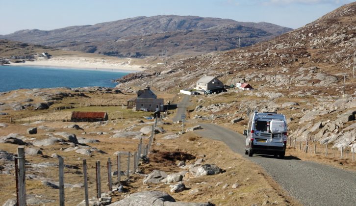 Discover wild beaches and the joys of wild camping in the Outer Hebrides in the February issue of Practical Motorhome