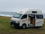 Pitching at the beachfront campsite run by Coledale Surf Life Saving Club to ensure you wake up to a stunning sea view