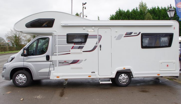 It's 7.4m long, but the Marquis Majestic 180 doesn't feel it, says Practical Motorhome's Test Editor Mike Le Caplain