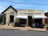 Back on the road and in Bundanoon, where Bob found Ye Olde Bicycle Shoppe, a cafe and bike hire outlet rolled into one