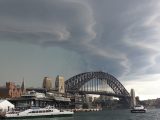 The storms roll in over Sydney Harbour Bridge as the curtain falls on this memorable motorhome tour Down Under