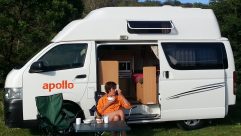 Motorhome hire thanks to Apollo and this little Toyota made for a trip of a lifetime