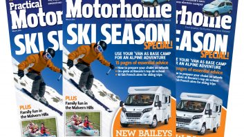 It's a ski season special in the March 2015 issue of Practical Motorhome as we prepare the 'van for winter, find 10 fab French aires for skiing, try a ski school in Bavaria and more