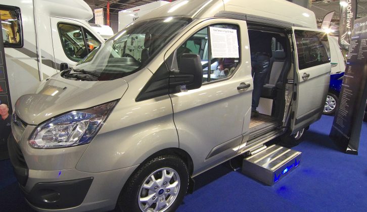 Over on the Wellhouse Leisure stand, the Ford Terrier High-Top attracted attention