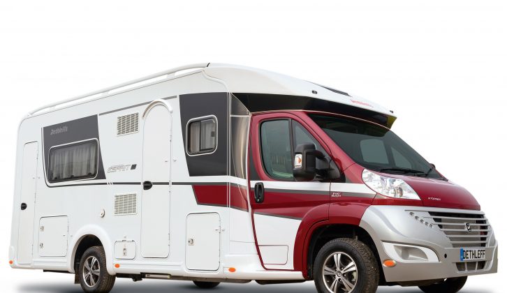 This 7.31m long motorhome has an MTPLM of 3850kg and a 704kg payload
