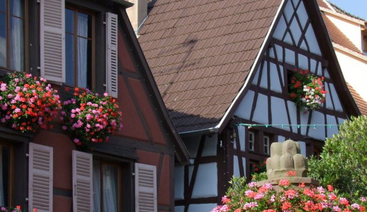 Visit and be charmed by the Alsace region on your motorhome holidays in France