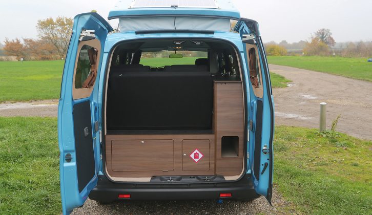 Zero emissions in the Nissan e-NV200 mean that this campervan is exempt from road tax and needs no regular oil changes
