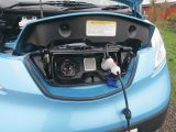 Use the rapid charge option to get the campervan's battery to 80 per cent in half an hour. The socket in the middle is for simultaneously charging the leisure battery in the Dalbury E