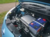 The motor, battery charger and inverter occupy the engine bay, which frees up space elsewhere in the compact Dalbury E electric campervan