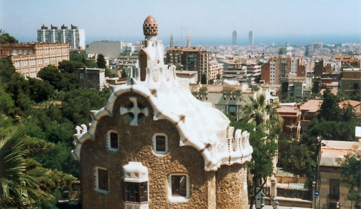Visit Parc Güell, one of the major works of Gaudi in Barcelona, on your holidays in Spain