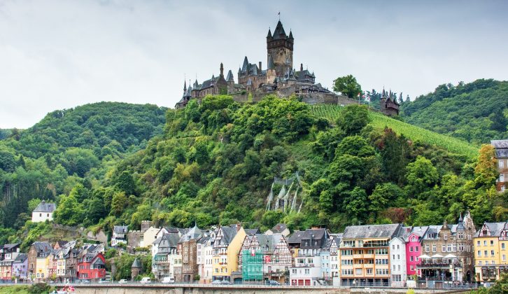 Discover fairytale castles, like Reichsburg in the Mosel Valley, which punctuate the German landscape