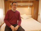 There's a comfy island bed in the Dethleffs Esprit T 7150 DBM low profile motorhome – take a look round this new 2015 model on The Motorhome Channel TV show