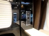 Sockets for a television are in the kitchen area. There is also a bracket on the wall opposite, so you can choose to have the TV in a couple of places in the Pilote Galaxy G740 G Sensation motorhome
