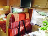 The 5.67m-long Chausson Flash 02 had a fixed bed in the rear corner and four travel seats with seatbelts – and it still looks a pretty inviting and practical prospect