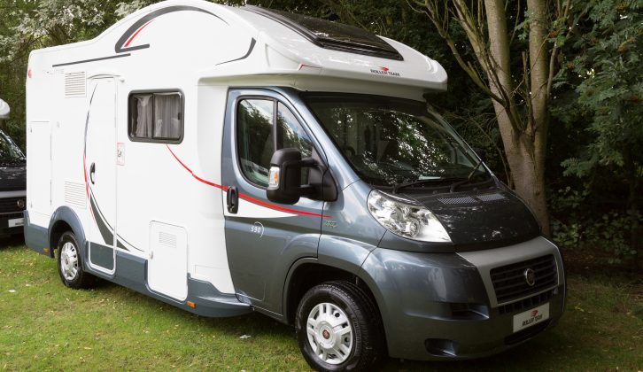 Niall Hampton of Practical Motorhome reviews the Roller Team T-Line 590 launched for the 2014 touring season