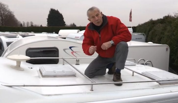 Find out what John Wickersham is doing up on the roof of a used Auto-Sleeper by watching The Motorhome Channel on TV