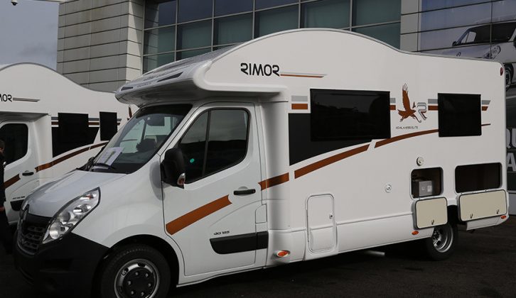 The new Rimor Koala Elite 655 is based on the Renault Master, with rear-wheel drive