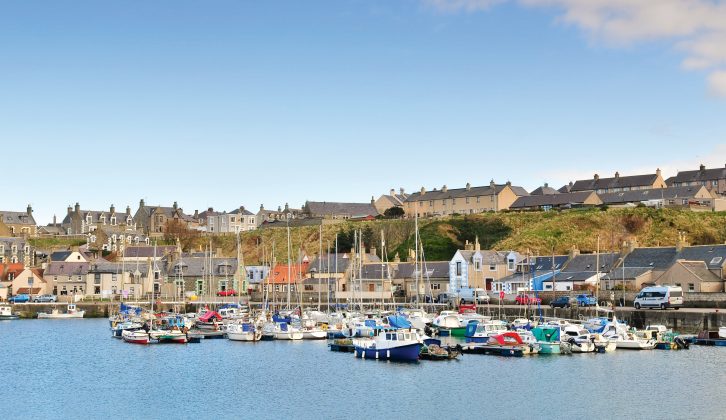 Visit Scotland – it's one of the top destinations for motorhome holidays, and it's part of our May travel section, inspired by the winners of our Top 100 Sites Awards
