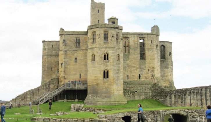 Read our good sites guide to Northumberland to find the best places to stay during motorhome holidays visiting Hadrian's Wall and three National Parks