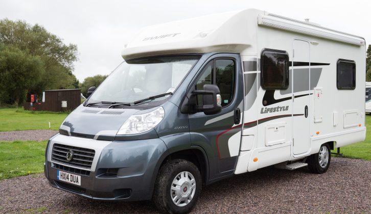 We test the Swift Lifestyle 664 from Marquis Motorhomes in the May issue – read our live-in test for our verdict on the rear fixed-bed and corner washroom