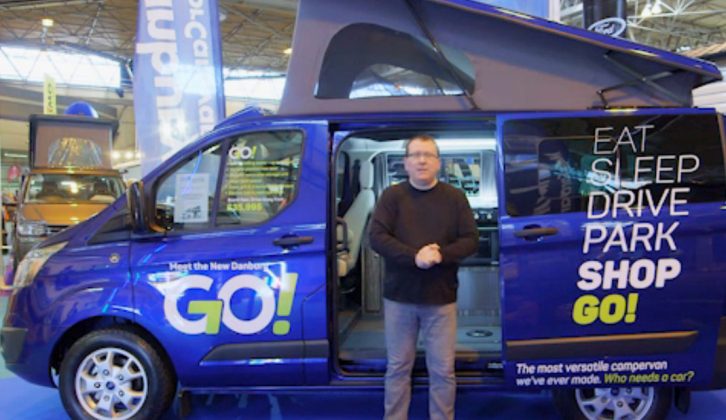 Practical Motorhome's Test Editor Mike Le Caplain reviews the new Danbury Go Trend campervan, based on a Ford Transit