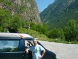 Find out how a 16-year old 'van coped crossing from France into Italy via the Col Agnel