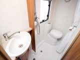 The wet room in the Swift Lifestyle 664 is compact but members of our test team who eschew on-site facilities found it was more than up to the job