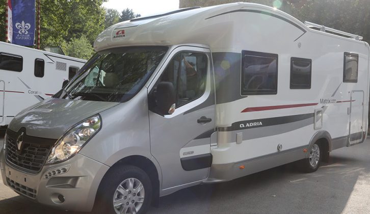 Practical Motorhome's new long-term test 'van is the Adria Matrix Supreme 687 SBC, which is based on a Renault Master