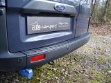Parking sensors come with the Trend Pack. The rear examples are in the bumper, above the optional mains hook-up connection in the Leisure Van