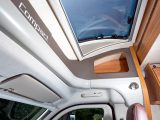 Storage space is restricted, as you’d expect from a ’van of these proportions, but what’s there, such as this cubby above the Approach Compact 540's cab seat, is well thought out