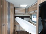 Fixed beds offer great storage areas underneath, and the 562’s is no exception. An external hatch allows you to load items from outside