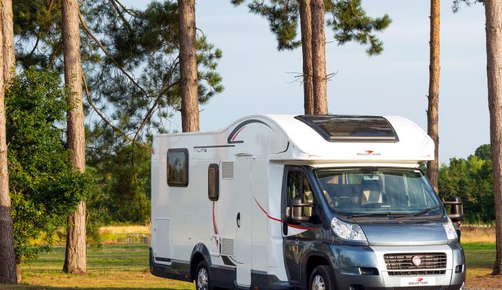 We test the range-topping Roller Team T-Line 740 – an Italian designed mid-profile four-berth motorhome produced by a French-owned firm that’s a winner in the UK