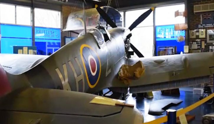 Mike goes to The Spitfire and Hurricane Memorial Museum for our latest episode of The Motorhome Channel