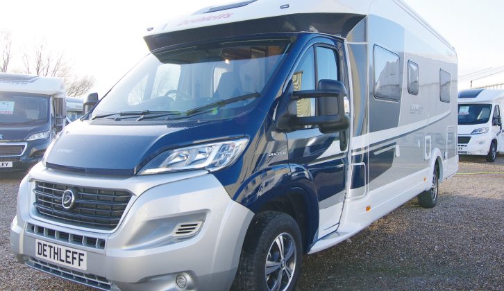 We review five new motorhomes in the June magazine, starting with our Dethleffs Esprit T7150 DBM test