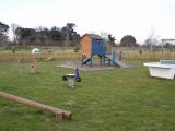 This is just one of three children's play areas at this campsite, plus there are two pools and you can play crazy golf here!