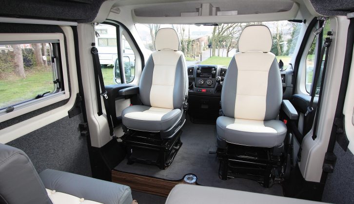 The space this 'van offers over, say, a VW Transporter, is clear from the moment you step aboard