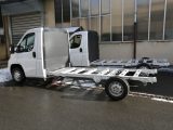 A pair of Fiat Ducato chassis cabs wait their turn to be converted – up to 29 motorhomes and caravans are produced each day
