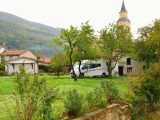 Kamp Vrhpolje is just one of many charming sites you'll find when you head for your motorhome holidays in Slovenia
