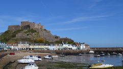 Sitting high above Gorey Harbour on Jersey is Mont Orgueil (Mount Pride), which is open to the public and dates back to the 13th Century