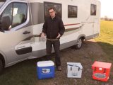 Practical Motorhome's Editor Niall Hampton tests cool boxes in the latest episode of The Motorhome Channel