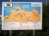 If you need to find motorhome parking in St Malo, you'll be as pleased as we were to see this map!